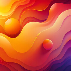 abstract background featuring liquid gradient effects in warm tones