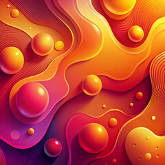 abstract background featuring liquid gradient effects in warm tones