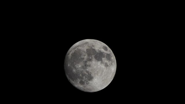 中秋の名月2.
秋の夜に輝く月です。
3倍速にしてあります。