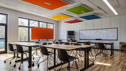 Modern School Classroom