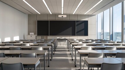 Modern School Classroom