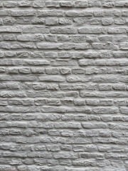 Mur de brique blanche