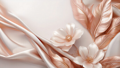 Silk and flowers