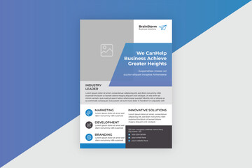 Flyer brochure cover design layout background, Corporate Business poster Design