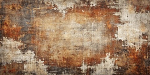 Obraz premium Abstract Textured Background of Earthy Tones with Distressed and Worn Appearance