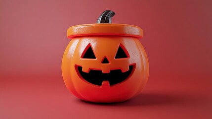 A carved pumpkin with a toothy grin