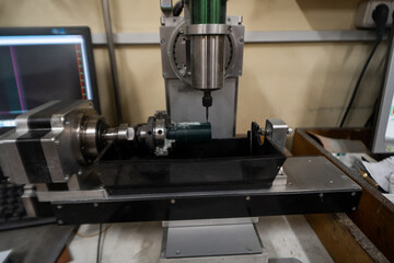 milling machine for jewelry wax process design. industrial jewelry metalworking cutting process by milling cutter