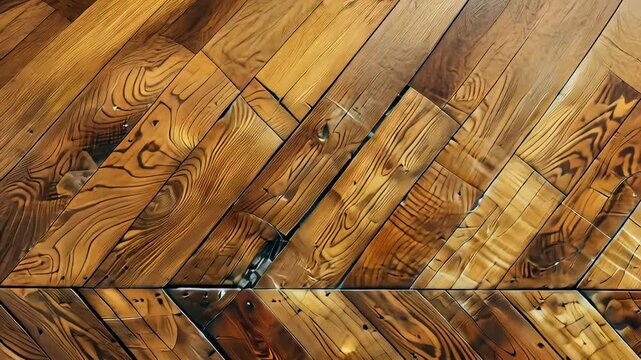 Wooden herringbone pattern, rustic texture. Interior design and natural material concept.