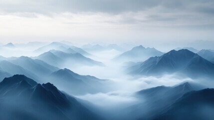 Obraz premium Serene Alpine Landscape