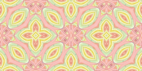 Abstract Kaleidoscope Geometry Psychedelic Art Pattern Background Wallpaper