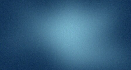 Abstract blue blur grain texture gradient background for design