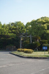 beautiful view of the park