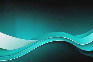 Cyan blue grain abstract gradient background texture. a design element for wallpaper.