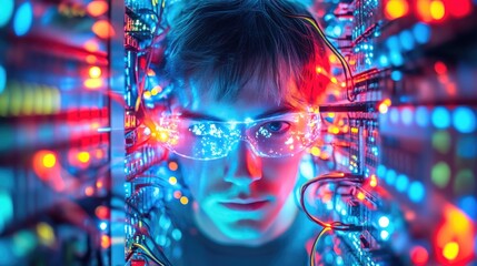 Technicians Isolated with Malware Virus Monitoring