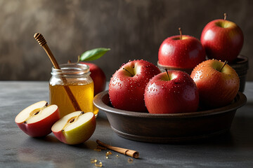 Fresh Apples and Golden Honey: A Symbol of Renewal for Rosh Hashanah
