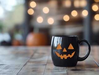 Halloween coffee mug scary fun holiday fall All saints day for Harvest time