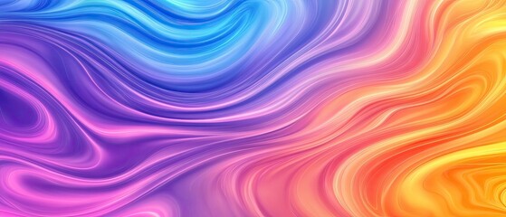Obraz premium Vibrant Abstract Tie-Dye Background with Neon Swirls