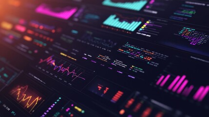 Obraz premium Abstract Digital Interface