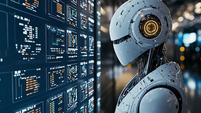 AI stock trading bot executing trades in real-time