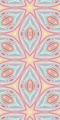 Abstract Kaleidoscope Geometry Psychedelic Art Pattern Background Wallpaper