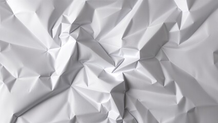 The texture of white paper is crumpled. Background for various purposes.