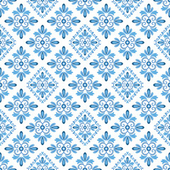 Damask seamless pattern