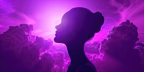 Vivid Purple Confidence Boost: Building Self-Esteem in Patients