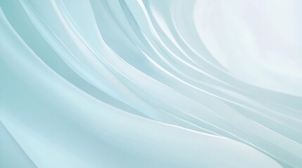 Naklejka premium Abstract Blue Curved Background Minimalist Design