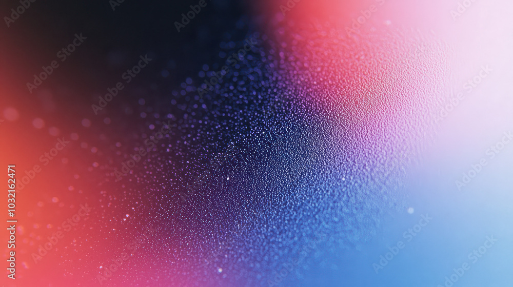 Poster abstract colorful gradient background with water droplets, creating a dreamy and vivid atmosphere pe