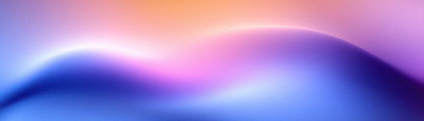 A mesmerizing abstract gradient with soft waves of color blending from warm to cool tones, creating a soothing and artistic visual experience.