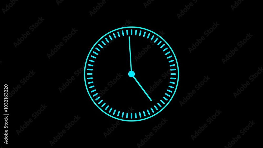 Poster timer, clock, stopwatch isolated vector icon. timer icon set, timer from 10 to 60 minutes, vector il