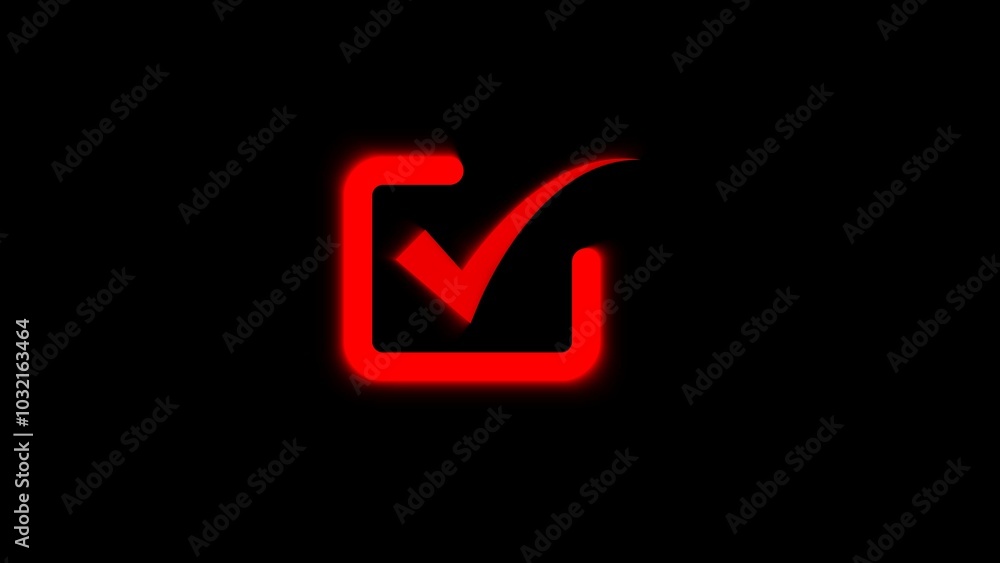 Poster tick icon vector symbol icon, checkmark, isolated gradient vector icon. tick mark icon button set ch