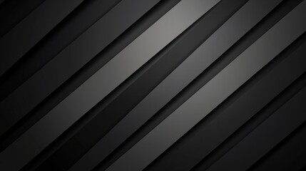 Obraz premium Abstract Black and White Diagonal Stripes
