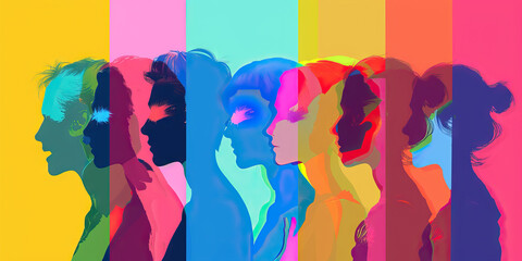 A color-coded stress management workshop, with each color representing a different coping mechanism, helping attendees find their own personal balance.