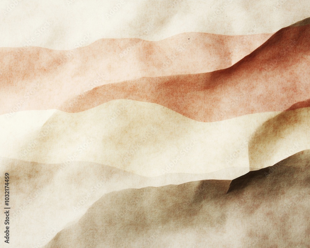 Poster abstract camouflage art with blended colors and dynamic shapes