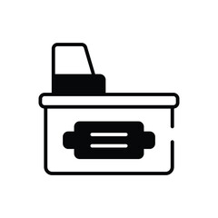 Checkout Counter vector icon