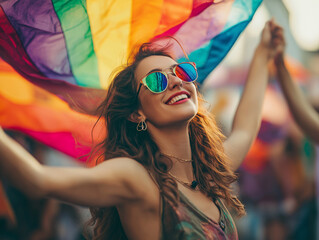 Naklejka premium love parade 