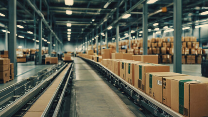 Obraz premium Conceptual image of medical distribution showing healthcare supply chain