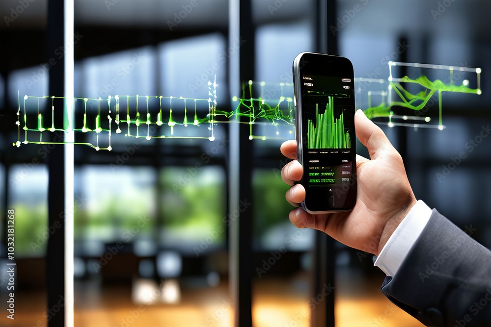 Poster smart building management system optimizes energy usage security