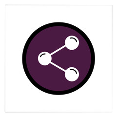 White lock icon on black calendar vector illustration