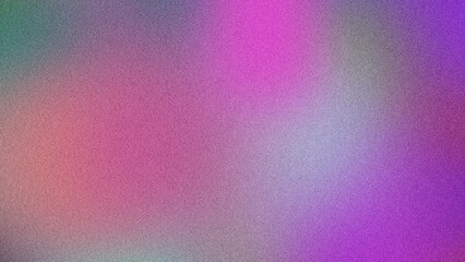 Modern Artwork Featuring Gradient and Grainy Noise Effects, Eye-Catching Poster with Colorful Gradient and Grainy Texture