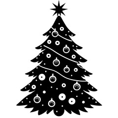 christmas tree vector
