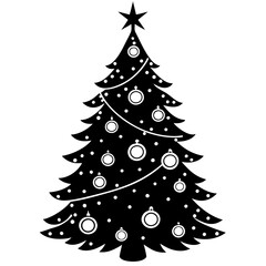 christmas tree vector