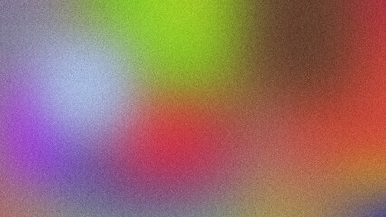 Modern Artwork Featuring Gradient and Grainy Noise Effects, Eye-Catching Poster with Colorful Gradient and Grainy Texture