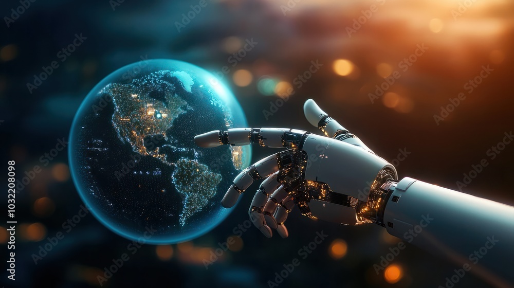 Poster web 3.0. the modern web. internet development. artificial intelligence. the future of humanity