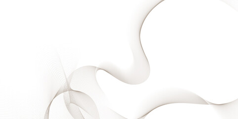 Colorful wave lines isolated background. Curved wavy lines. Vector illustration stock illustration