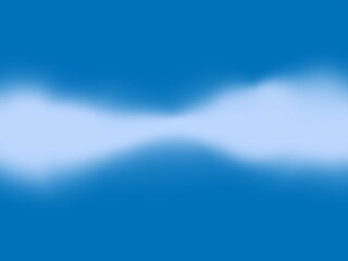 Abstract graphic style background with sky and clouds.