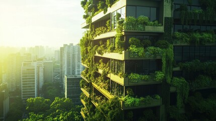 Green Architecture Cityscape