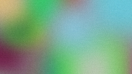 Modern Artwork Featuring Gradient and Grainy Noise Effects, Eye-Catching Poster with Colorful Gradient and Grainy Texture