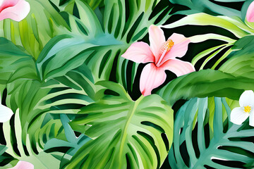Obraz premium pink lilies in the garden